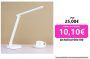 2x Lámpara inteligente LED AUKEY de escritorio con control táctil, regulable y plegable.