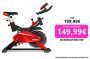 Maketec Fit-Force JTB615 Bicicleta Spinning, Adultos Unisex, Rojo, Estandar