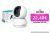 Cámara Wi-Fi interior TP-Link de 3 MP (2K),cámara de vigilancia, visión nocturna,notificaciones en tiempo real,almacenamiento en la nube y MicroSD de hasta 256 GB, Alexa y Google Assistant (Tapo C210)