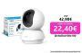 Cámara Wi-Fi interior TP-Link de 3 MP (2K),cámara de vigilancia, visión nocturna,notificaciones en tiempo real,almacenamiento en la nube y MicroSD de hasta 256 GB, Alexa y Google Assistant (Tapo C210)