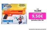 Super Soaker Lanzador de Agua Nerf Fortnite HC – Lanzador para Juegos acuáticos – para Adolescentes y Adultos