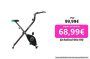Cecotec Bicicleta Estática Plegable X-Bike. Pulsómetro, Pantalla LCD, Resistencia Variable