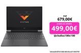 Portátil gaming – HP Victus 15-fb0001ns, 15.6″ Full HD, AMD Ryzen™ 5 5600H, 8GB RAM, 512GB SSD, GTX 1650, Sin sistema operativo, Plata Mica