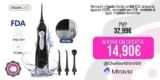 Mornwell-irrigador Dental portátil D52, tanque de agua de 300ML, recargable por USB, resistente al agua, limpiador de dientes
