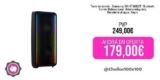 Torre de sonido – Samsung MX-ST40B/ZF, Bluetooth, Sonido Bidireccional, Batería integrada, Resistente al agua, Negro