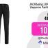 Amazon Basics – Juego de 100 perchas para ropa, delgadas, antideslizantes y aterciopeladas de color azul marino/plateado