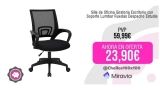 Silla de Oficina Giratoria Escritorio con Soporte Lumbar Ruedas Despacho Estudio