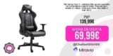 Silla Gaming Racer X – profesional Sillon gamer ergonómica con reposacabezas y soporte lumbar. Ideal para jugar, estudiar y/o trabajar. Genial para oficina. Alta calidad al mejor precio.