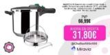 MAGEFESA ® Dynamic olla a presión Súper rápida + cestillo, fabricada en acero inoxidable 18/10, para todo tipo de cocinas, incluido inducción, 5 sistemas de seguridad, fácil uso, express