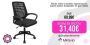 Silla de oficina o escritorio ergonómica con soporte lumbar, transpirable, de gran calidad