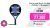 Pala de pádel Nox X-One Blue + Protector + Muñequera
