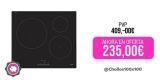 Encimera – Balay 3EB865ERS, Eléctrica, Inducción, 3 zonas, Negro