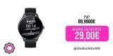 Smartwatch – Vieta Pro Wear, Bluetooth 4.0, Resistente al agua, IP68, Autonomía 5 días, Negro
