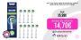 Oral-B Cross Action cabezal de recambio para cepillo de dientes eléctrico blanco pack de 9 unidades