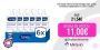 Gel lavado íntimo Sanex Intimate Care, pieles sensibles hipoalergénico 250ml. Pack 6
