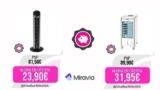Cecotec Ventilador de Torre Digital, Ventilador enfriador portátil Jocca