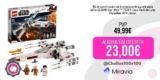 Kit de construcción de impresionante juguete para niños LEGO® Star Wars™ 75301 Caza Ala-X de Luke Skywalker (474 piezas)