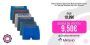Channo Pack de Calzoncillos Boxer de Hombre Lycra sin Costuras Seamless Liso Color Uniforme