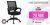 T-Lovendo – Silla de Oficina Giratoria Escritorio con Soporte Lumbar Ruedas Despacho Estudio