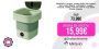 MAXWORK 6L Lavadora, Lavadora Portátil, Mini Lavadora, Mini Lavadora Plegable, Centrifugadora, Lavadora Compacta, 3 Modos, Para Ropa De Bebé, Ropa Interior, Artículos Pequeños