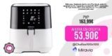 Mellerware – Freidora de Aire Crunchy! Plus frie sin aceite Con capacidad de 5,5L. Temperatura ajustable 80-200ºC, programable, Air Fryer Modelo 2022, tactil, multifuncion, horno saludable profesional, dieta salud