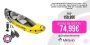Intex 68307NP - Kayak hinchable Explorer K2 con 2 remos 312 x 91 x 51cm. Ideal para 2 personas