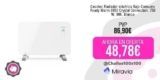 Cecotec Radiador eléctrico Bajo Consumo Ready Warm 6650 Crystal Connection. 750 W, Wifi, Blanco