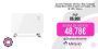 Cecotec Radiador eléctrico Bajo Consumo Ready Warm 6650 Crystal Connection. 750 W, Wifi, Blanco