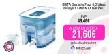 BRITA Depósito Flow 8,2 Litros Incluye 1 Filtro MAXTRA PRO