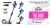 PRETTYCARE-aspiradora inalámbrica W400, aspiradora de pie, varita flexible de 180 °, palo ligero 6 en 1, potente con 20kPa