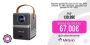 Proyector portátil P61 para cine en casa, 8000 lúmenes, 5G, WiFi, Bluetooth, compatible con pantalla Full HD 1080P