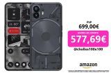 Nothing Phone (2): 256GB+12GB RAM, Glyph Interface, Nothing OS 2.0, cámara doble 50MP, OIS,pantalla LTPO OLED 6,7”, batería 4700 mAh, resistente al agua IP54, Android Móvil libre , Gris oscuro