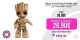 Marvel I am Groot Peluche Groot bailón Cuerpo blandito. con luces y sonidos. reacciona con tu voz. +3 años (Mattel HJM23)