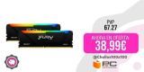 Kingston FURY Beast RGB DDR4 3200MHz 16GB 2x8GB CL16