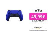 Sony PlayStation 5- Mando inalámbrico DualSense, color Cobalt Blue