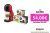 Krups Nescafé Dolce Gusto Piccolo XS KP1A35AS – Cafetera de cápsulas de 15 bares,0.8L capacidad, caliente en 40 s, modo eco, color rojo, incluye 3 packs de café variado