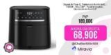 Xiaomi Air Fryer 6L Freidora sin Aceite de 6L – 1500W – 40 a 200º – Panel Interactivo – Circulación de Aire 360º