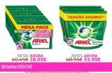 Ariel All-in-One Dertegente Lavadora Liquido en Capsulas, Ariel All-in-One Detergente Lavadora Liquido