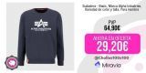 Sudadera – Basic, Marca Alpha Industries, Variedad de color y talla, Para Hombre
