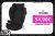 Cybex Silver Solution M-fix 519001115 Silla de Coche, Grupo 2/3, para Niños, para Coches con y sin Isofix, Colección Color 2021, Negro (Pure Black)