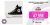 Zapatillas Converse plataforma bota lona negra unisex