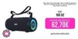 Mifa-altavoz A90 con Bluetooth, altavoz de 60W de potencia de salida con amplificador de clase D, excelente rendimiento de bajos, altavoz de camping