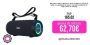 Mifa-altavoz A90 con Bluetooth, altavoz de 60W de potencia de salida con amplificador de clase D, excelente rendimiento de bajos, altavoz de camping