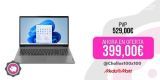 Portátil – Lenovo IdeaPad 3 15ITL6, 15.6″ Full HD, Intel® Core™ i5-1155G7, 8 GB RAM, 512 GB SSD, Iris® Xe Graphics, Sin sistema operativo