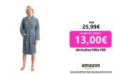 CA Mujer Albornoz azul M
