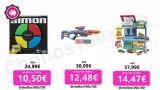 Hasbro Simon Juego de Memoria Electrónico portátil, Lanzador Nerf Elite 2.0 Eaglepoint RD-8, Play-Doh Kitchen Creations – Restaurante Divertido