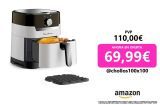 Moulinex Easy Fry  Grill 4,5 L – Freidora de aire + grill, ahorro energético 70%, cocina más rápida, 16 funciones, tecnología extra crisp, capacidad 1,2 kg, hasta 6 personas, color nube, EZ501A