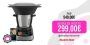 Robot de cocina – Cecotec Mambo Touch, 1600W, 3.3 l, 37 Funciones, Wi-Fi, TFT 5”, Negro