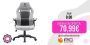 Tempest Discover Silla Gaming Gris/Negra Tela Transpirable