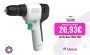 Black and Decker Taladro Atornillador REVIVA 12V,REVDD12C-QW, portabrocas 10mm, 10 + 1 posiciones de par de apriete, par máximo 26Nm, velocidad 0 – 550 rpm, batería integrada 1,5Ah de Litio. Incluye cargador